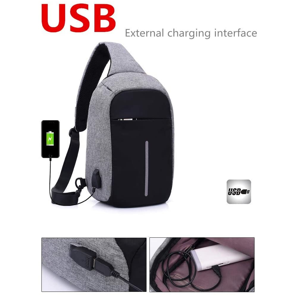 Anti-Theft Cross Bag - شنطة كروس ضد السرقة 5