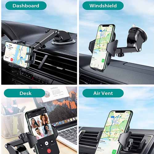 Long Arm Car Phone Holder - حامل موبايل السياره بذراع طويلة 8
