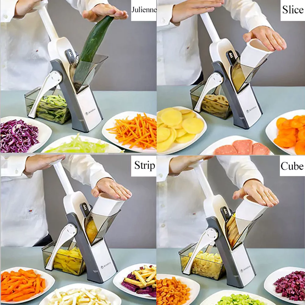 Mandolin Slicer-EG-BT - قطاعة الخضراوات العملية 9