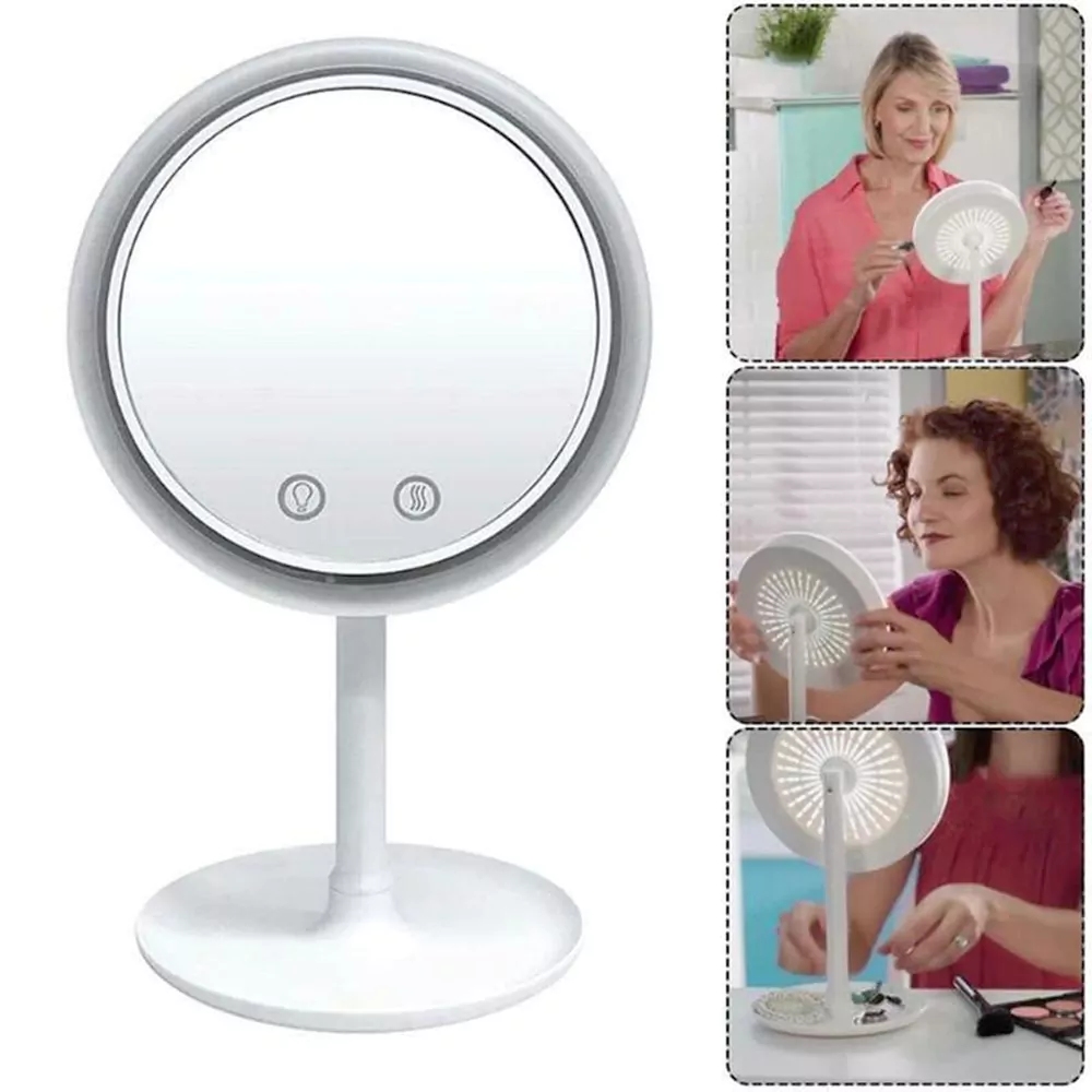 Mirror Fan Light-EG-BT - 3x1 مراية المكياج (1)