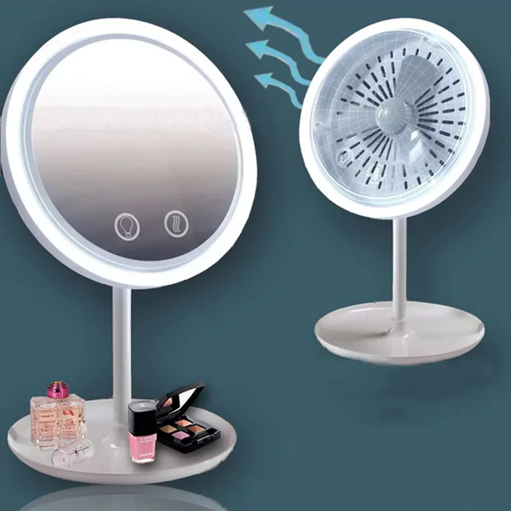 Mirror Fan Light-EG-BT - 3x1 مراية المكياج (11)