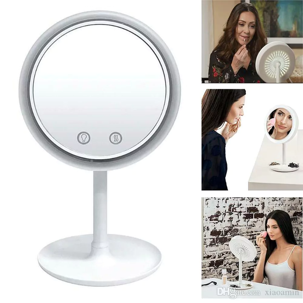 Mirror Fan Light-EG-BT - 3x1 مراية المكياج (2)